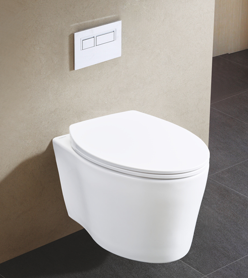 Rimless WC With Slim Uf Seat Cover – Aquant India